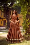 Swasthika By LNB1900 Cotton Chex With Zari Weaving Work Lehenga With Blouse Dupatta Wholesale Suppliers In Mumbai